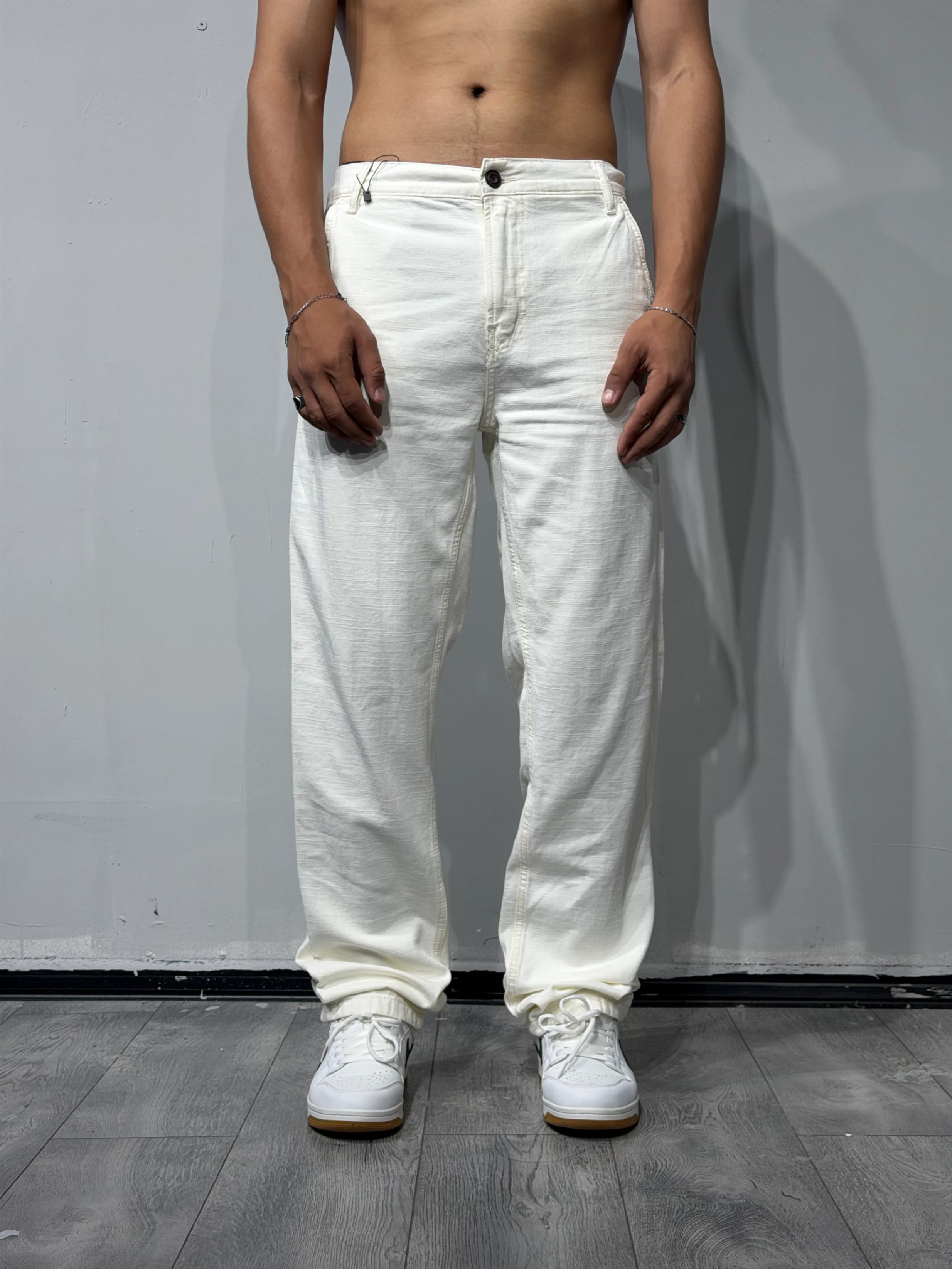 ZR ekru regular jeans