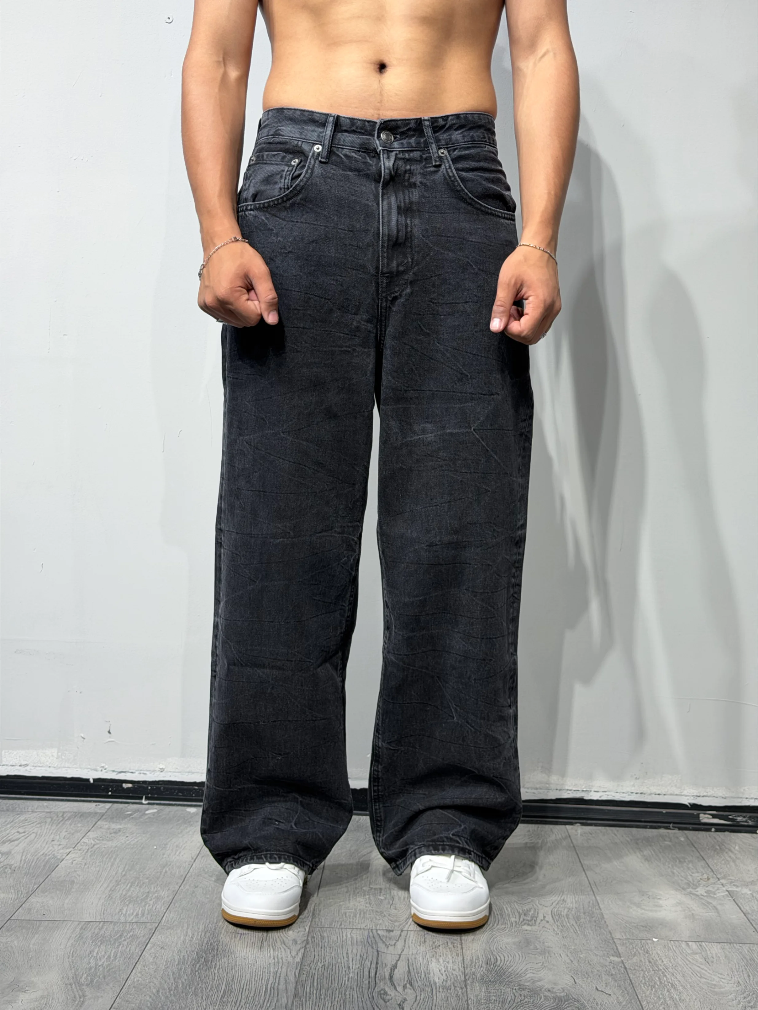 ZR zəncir yıkamalı jeans