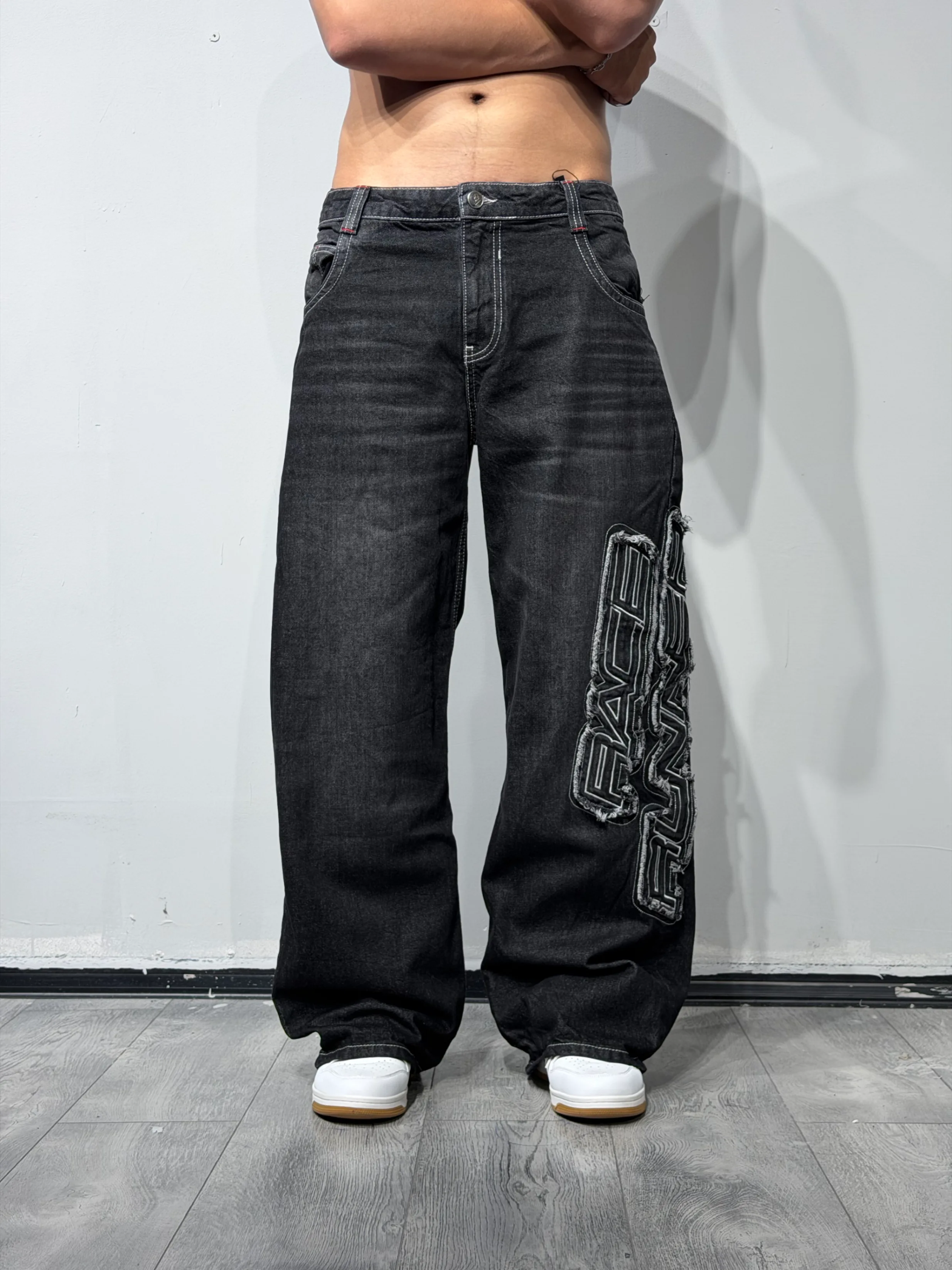 ZR yan işləməli jeans
